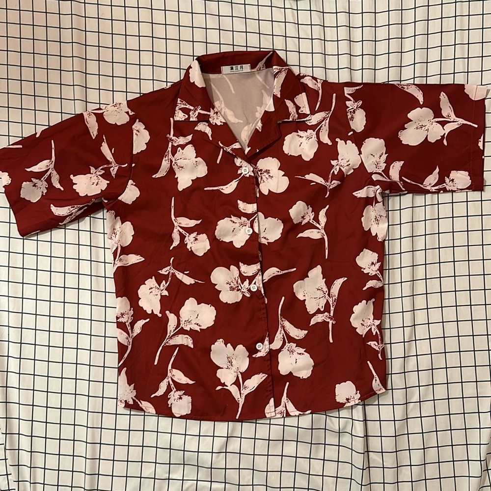 Floral print shirt